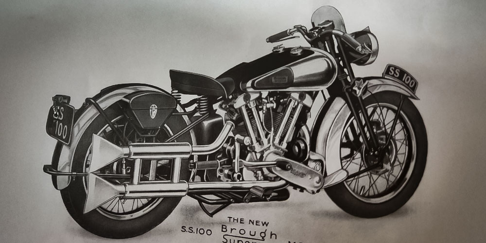 1936 S.S.100 Matchless 搭載モデル