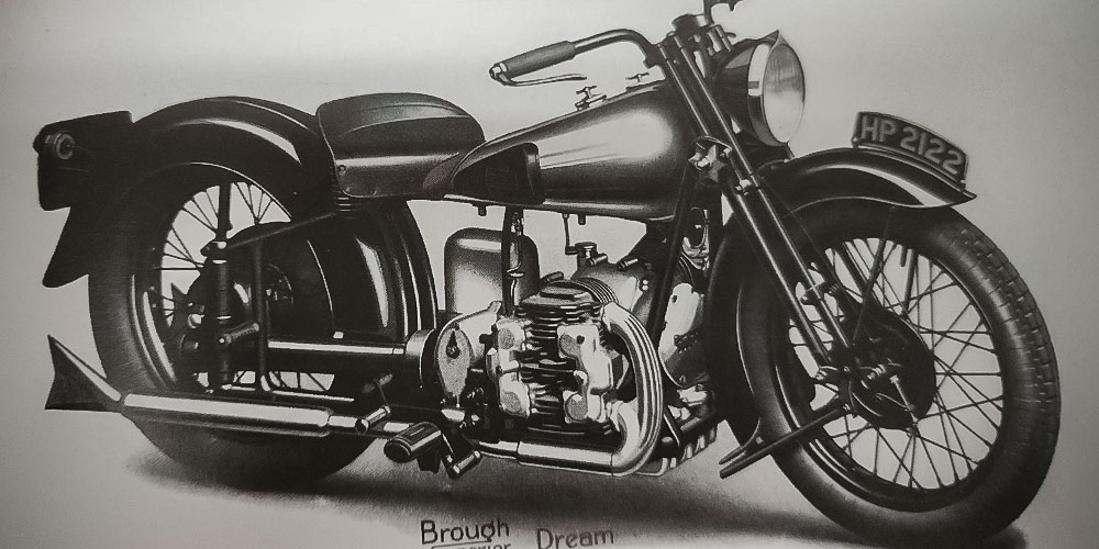 1938 Dream 試作車 ゴールドの車体
