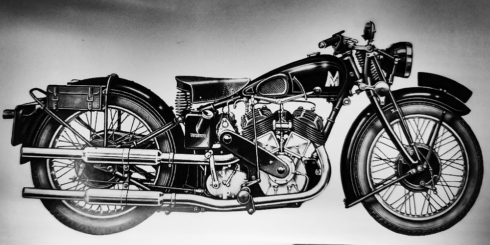 1935 S.S.80 Matchless 搭載モデル