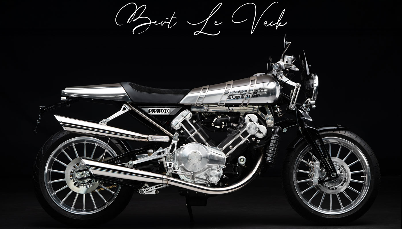 Brough Superior | ブラフシューペリア : バート ル バック。1920年代に世界最速を記録し、ブランドの名を不滅のものとした伝説のライダー兼エンジニア。