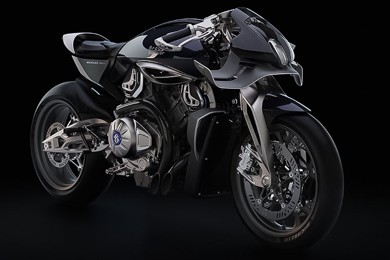Brough Superior | ブラフシューペリア : 世界屈指の高級時計ブランド、リシャール・ミルとブラフシューペリアの共演によって誕生した「RMB 01」。二つの頂点が交わり生み出された、唯一無二の美と革新の象徴。